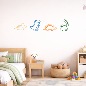 Kit Dinossauros Decorativos